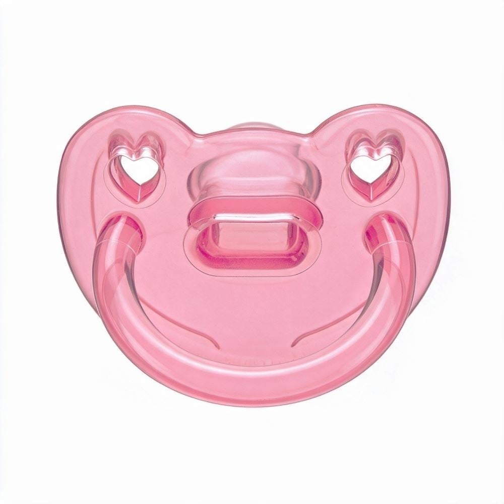 Chupeta Soft Silicone Nº 2 Ortodôntico Kuka - Rosa