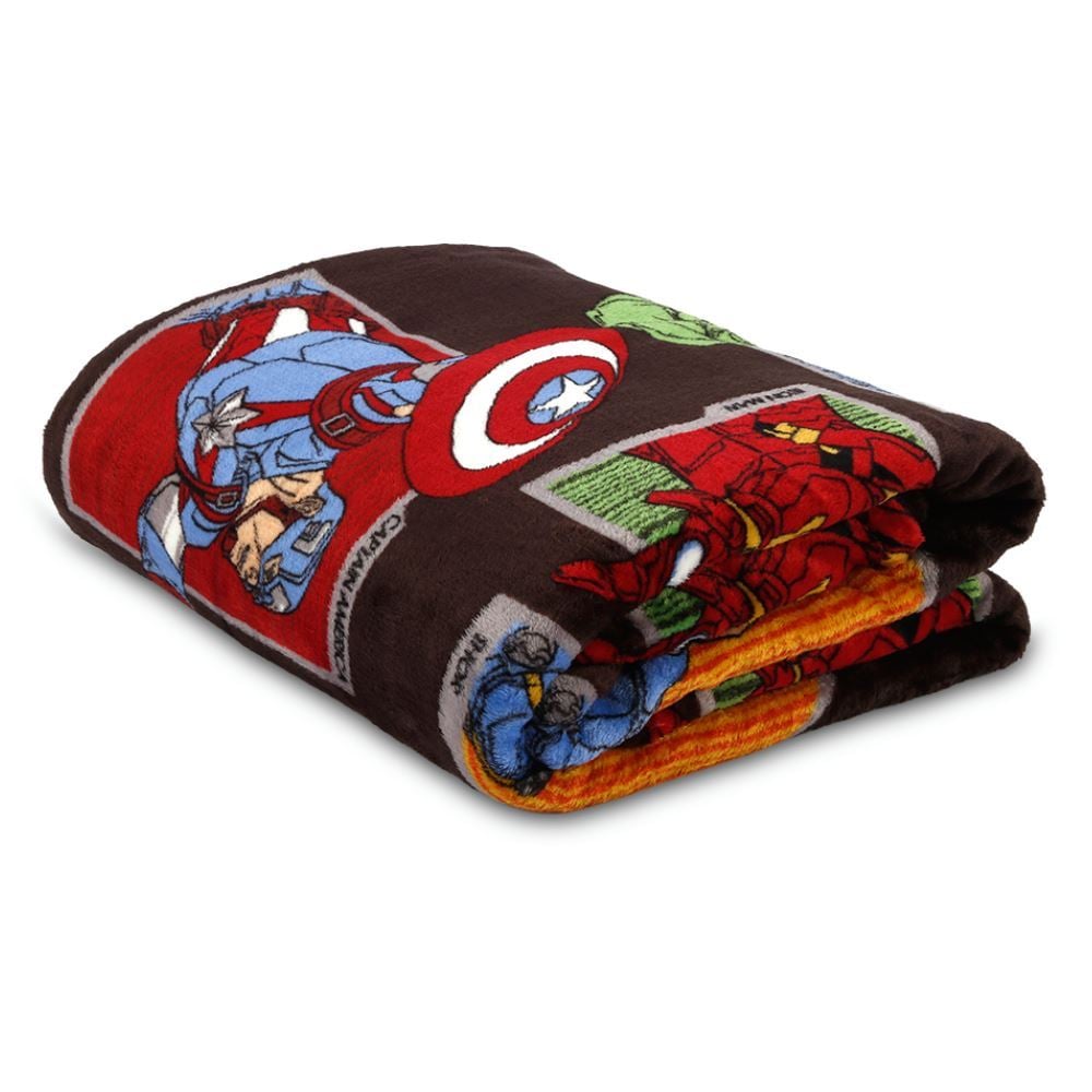 Cobertor Infantil Solteiro Estampado Disney - Avengers Comics