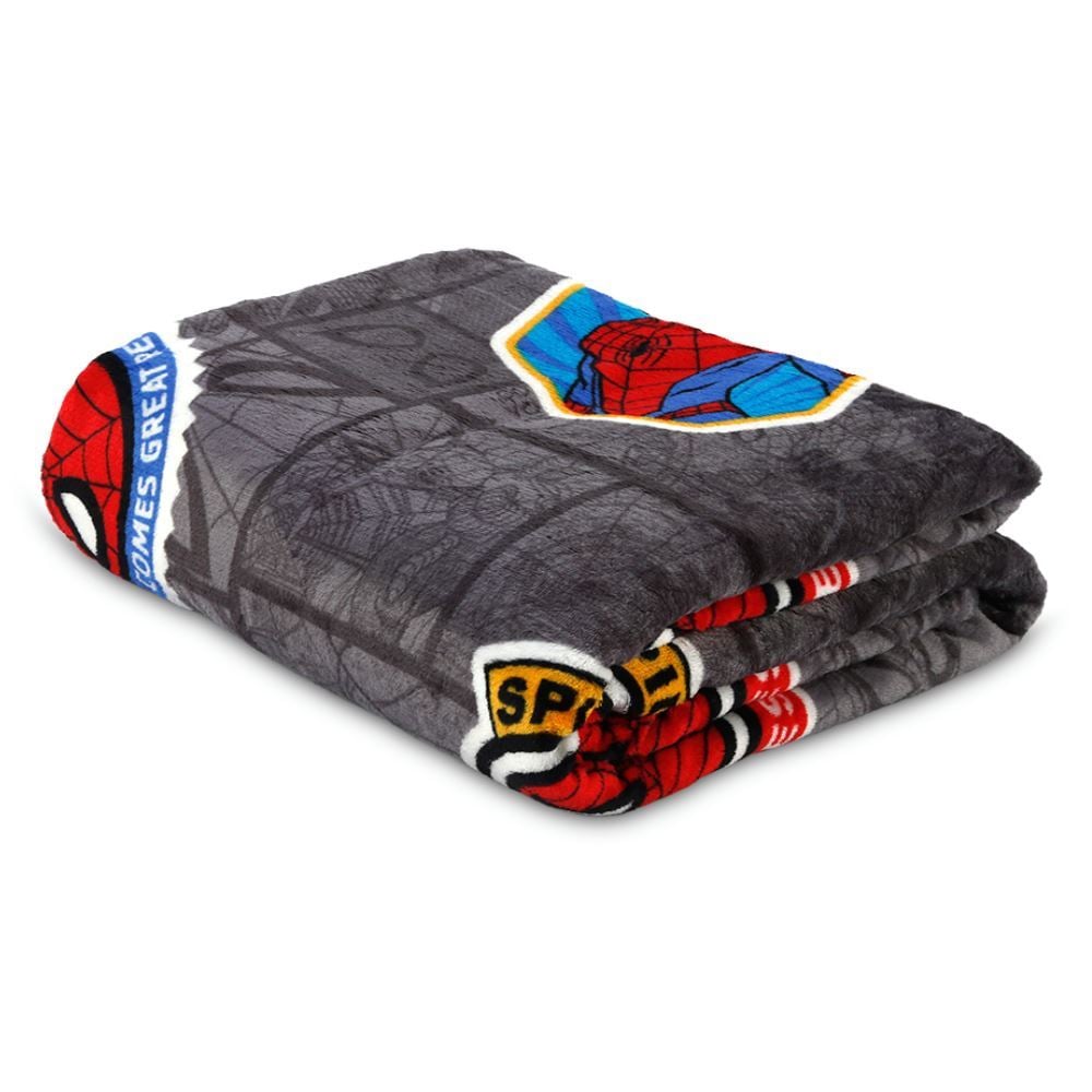 Cobertor Infantil Solteiro Estampado Disney - Spiderman Mini