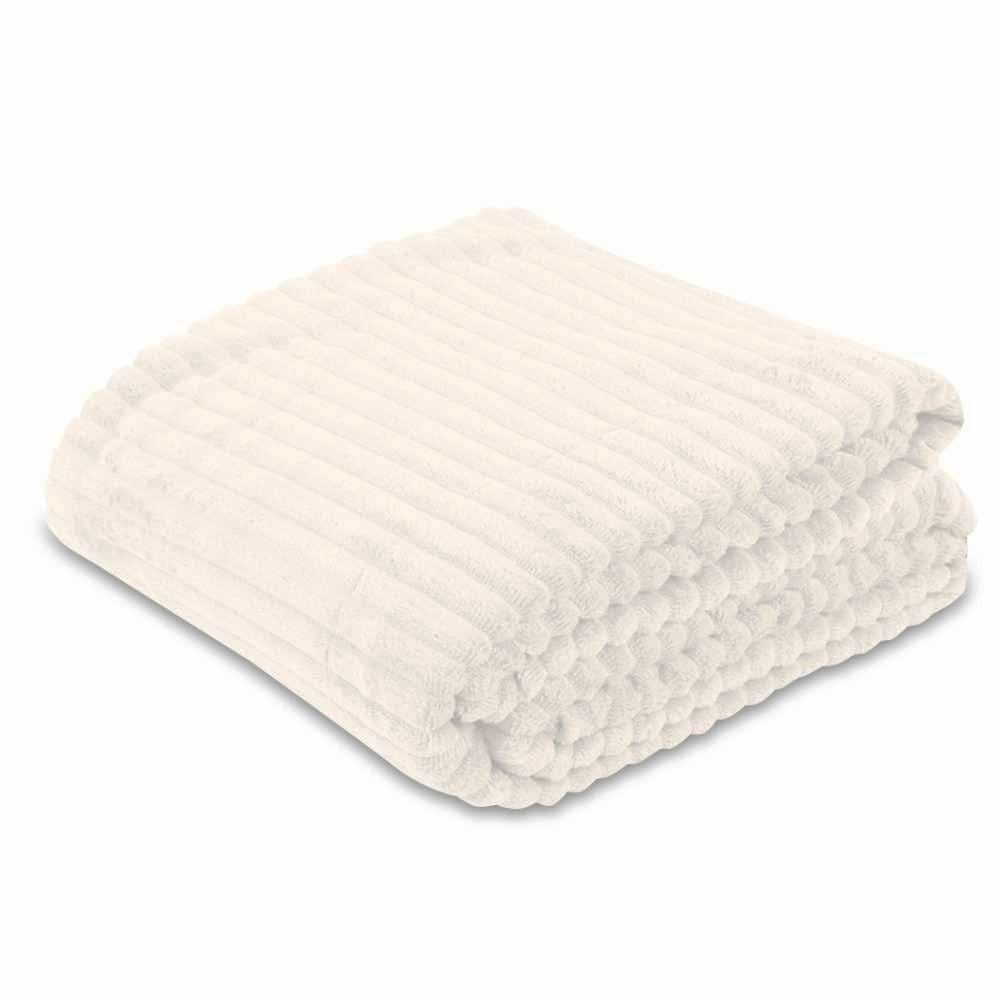 Cobertor Solteiro Montreal Havan Casa - Off White