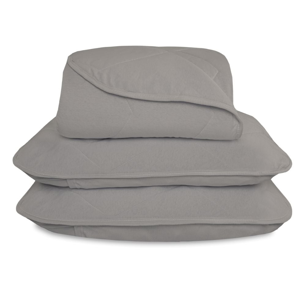 Cobre Leito King Liso 3 Peças Havan Casa - TAUPE