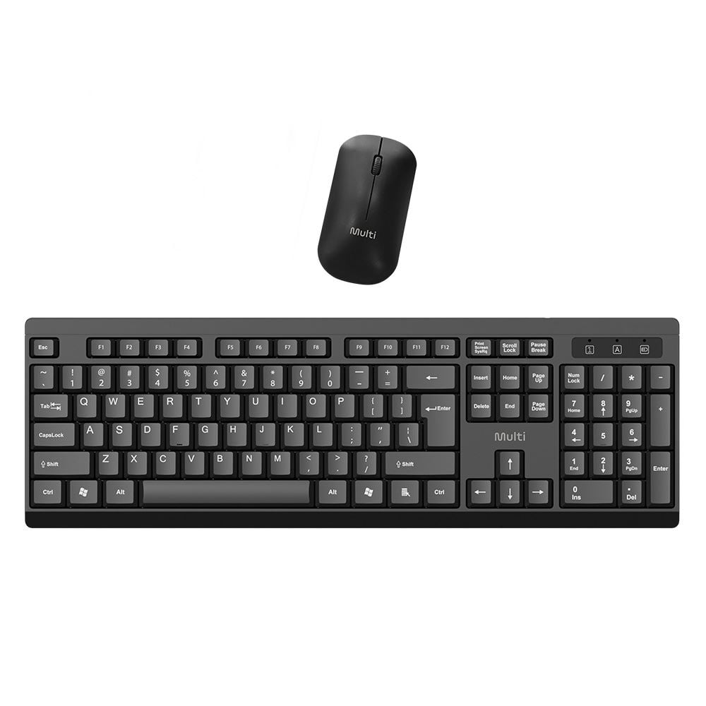 Kit Teclado e Mouse Sem Fio Multi Tc670