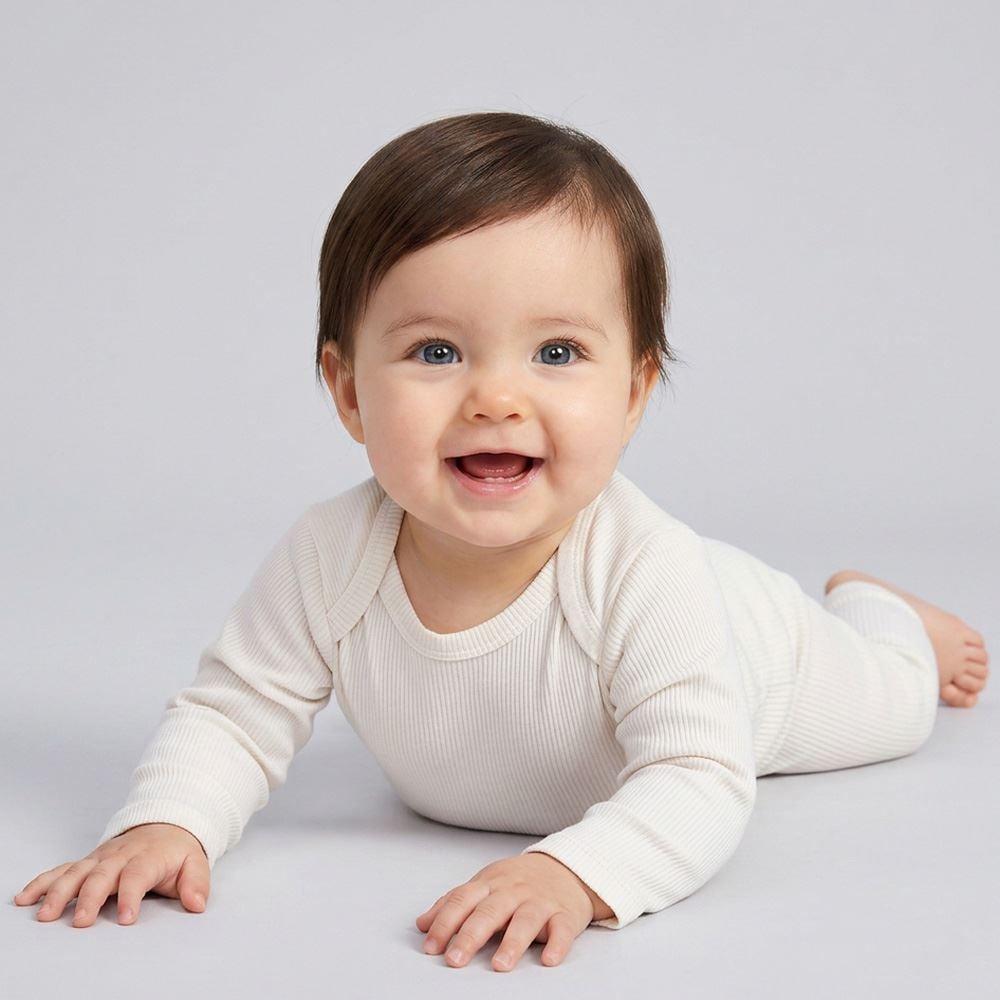 Conjunto Bebê Body Manga Longa e Calça Yoyo Baby Branco