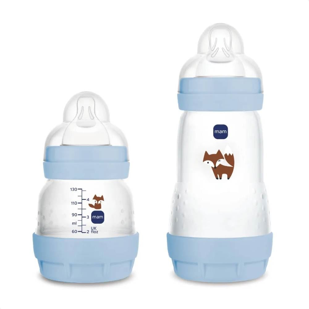 Kit Mamadeira Inicial Mam Easy Start 2 Peças - Azul