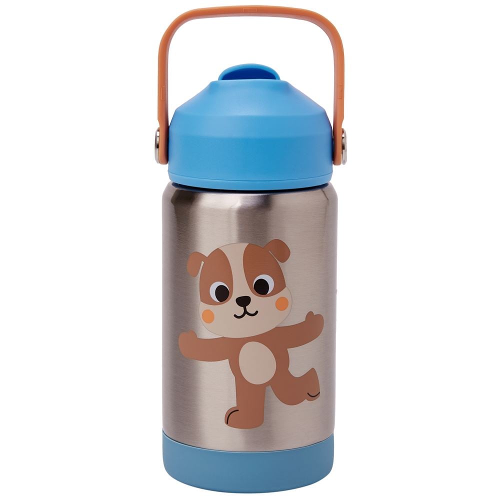 Copo Térmico Parede Dupla com Canudo Buba Zoo Buba - Cachorro