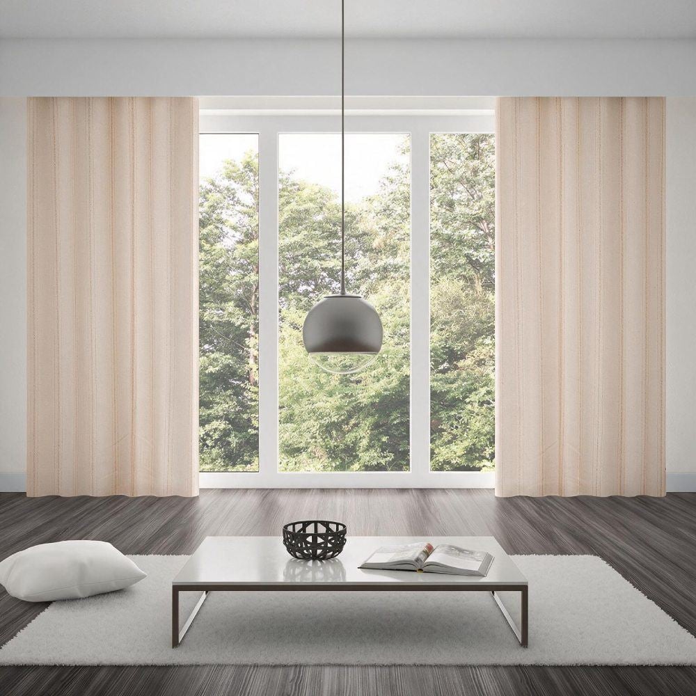 Cortina para Quarto e Sala 4,00X2,30 m Chenille Havan Casa - Natural