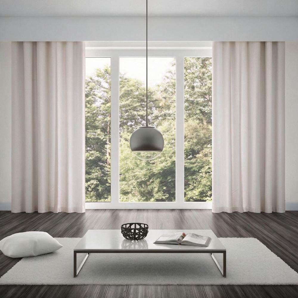 Cortina para Quarto e Sala 4,00 X 2,30M Chenille Havan Casa - Branco