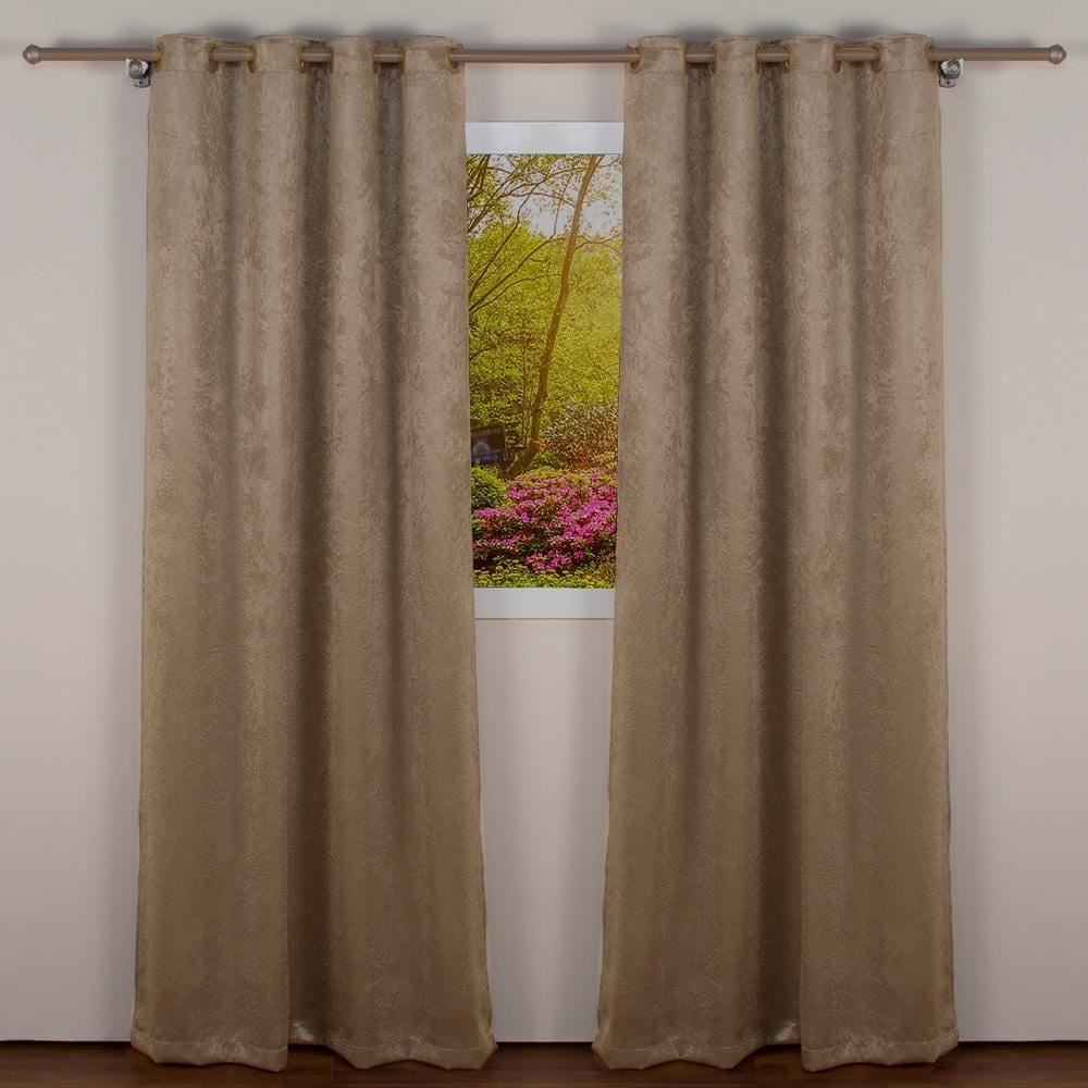 Cortina para Quarto e Sala 2,60X2,30 m Corta Luz Requinte Havan Casa - Taupe