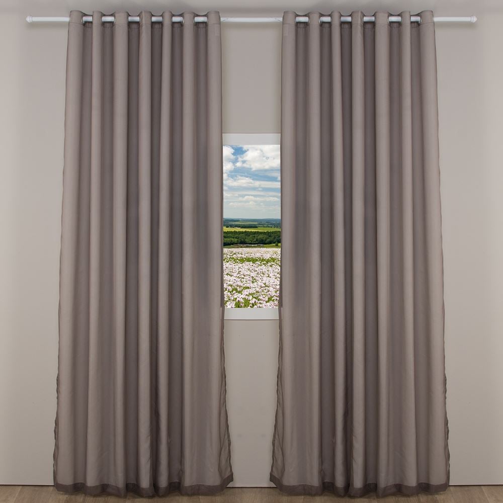 Cortina para Quarto Ou Sala 4,20X2,80 m Duplex Lisboa Havan Casa - Taupe