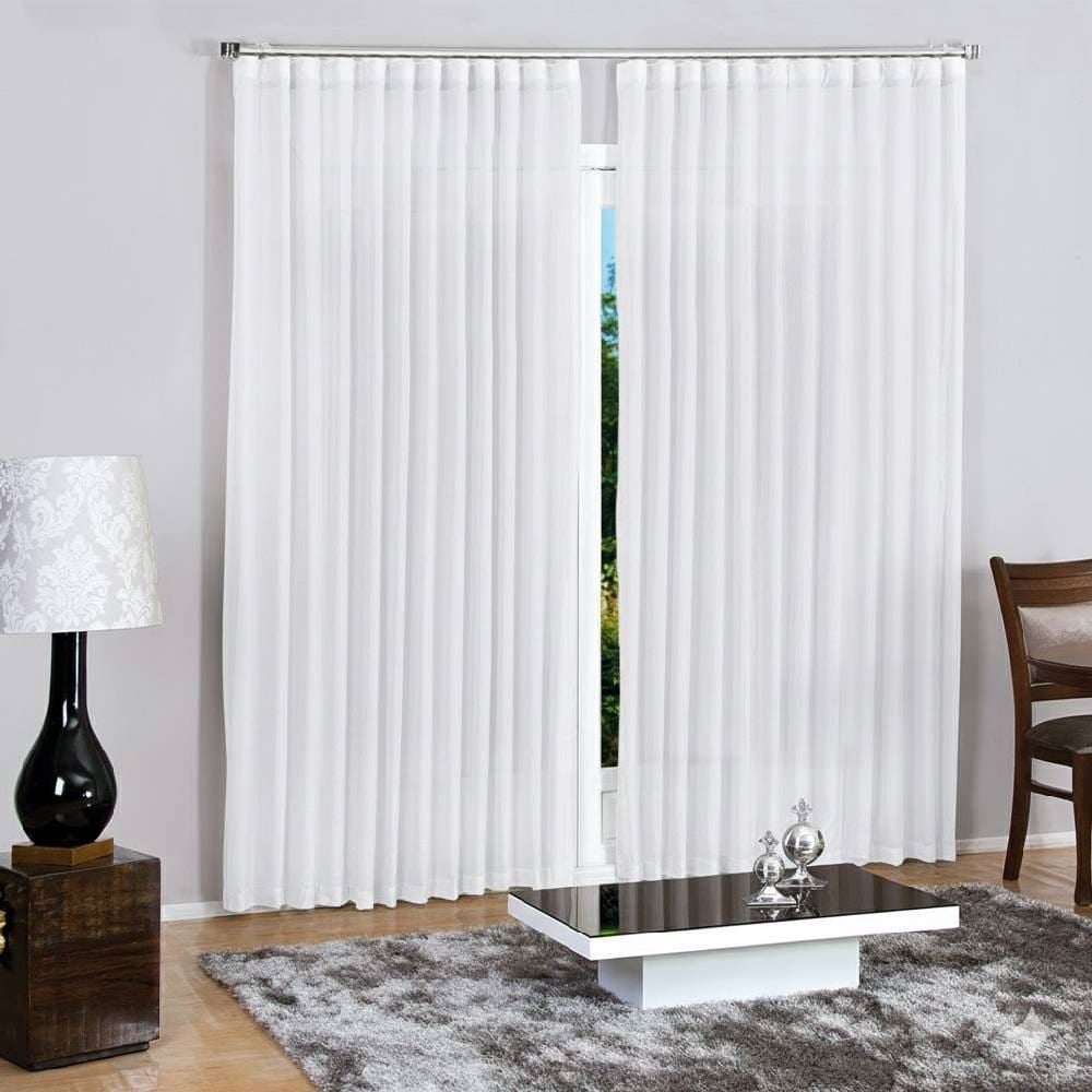 Cortina para Quarto e Sala 5,40X2,80 m Duplex Inove Mônaco Havan Casa - Branco