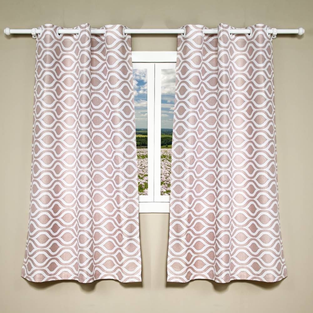 Cortina Para Quarto E Sala 2,40X1,70 M Veneza Havan Casa - Ondulado Rosa