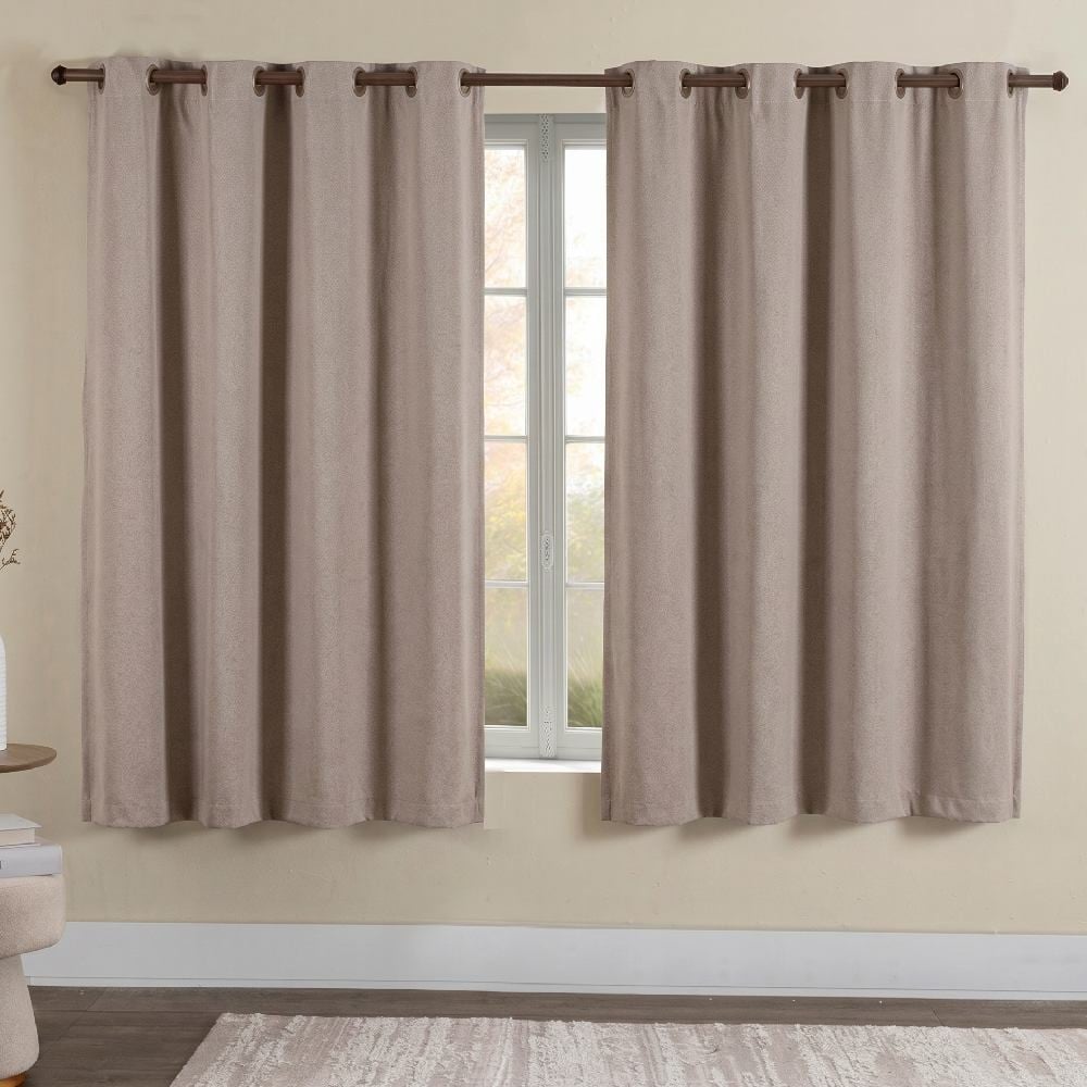 Cortina para Quarto e Sala 2,60X1,70 Blackout Dual Block Havan Casa - Bege