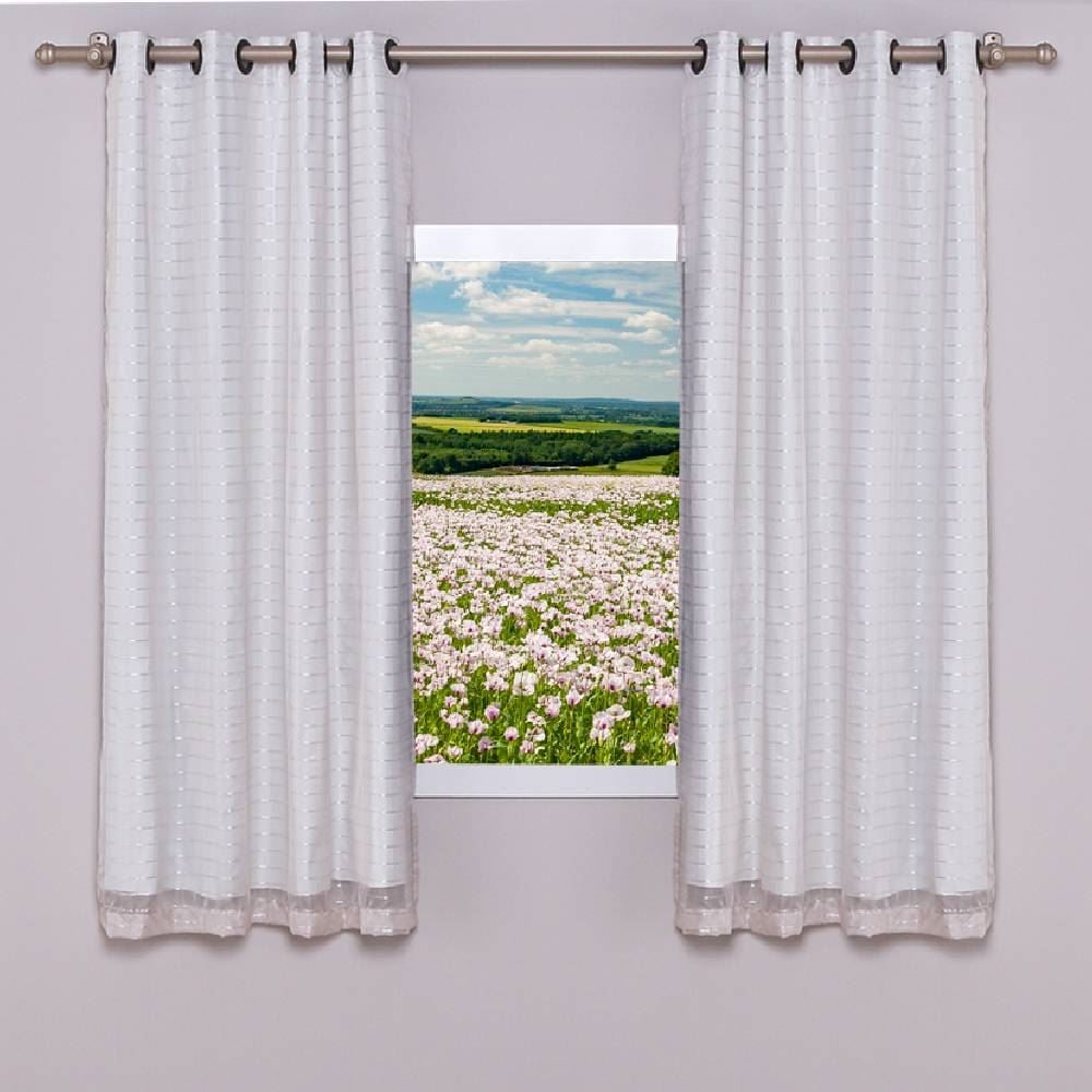 Cortina Para Quarto Ou Sala 2,60X1,70 M Pratika York Slim Havan Casa - Areia