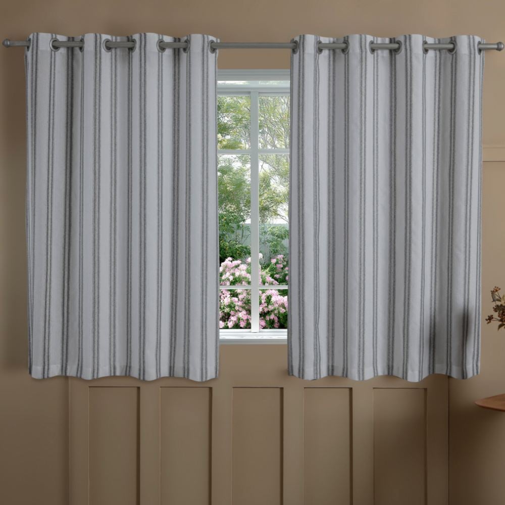 Cortina para Quarto e Sala 2,60X1,70 m Chenille Havan Casa - Berlim Cinza