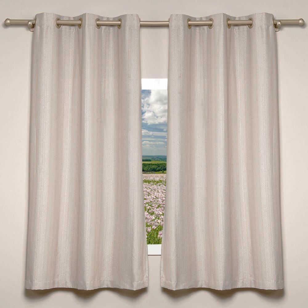 Cortina para Quarto e Sala 2,40X1,70M Rústica Veneza Havan Casa - Natural