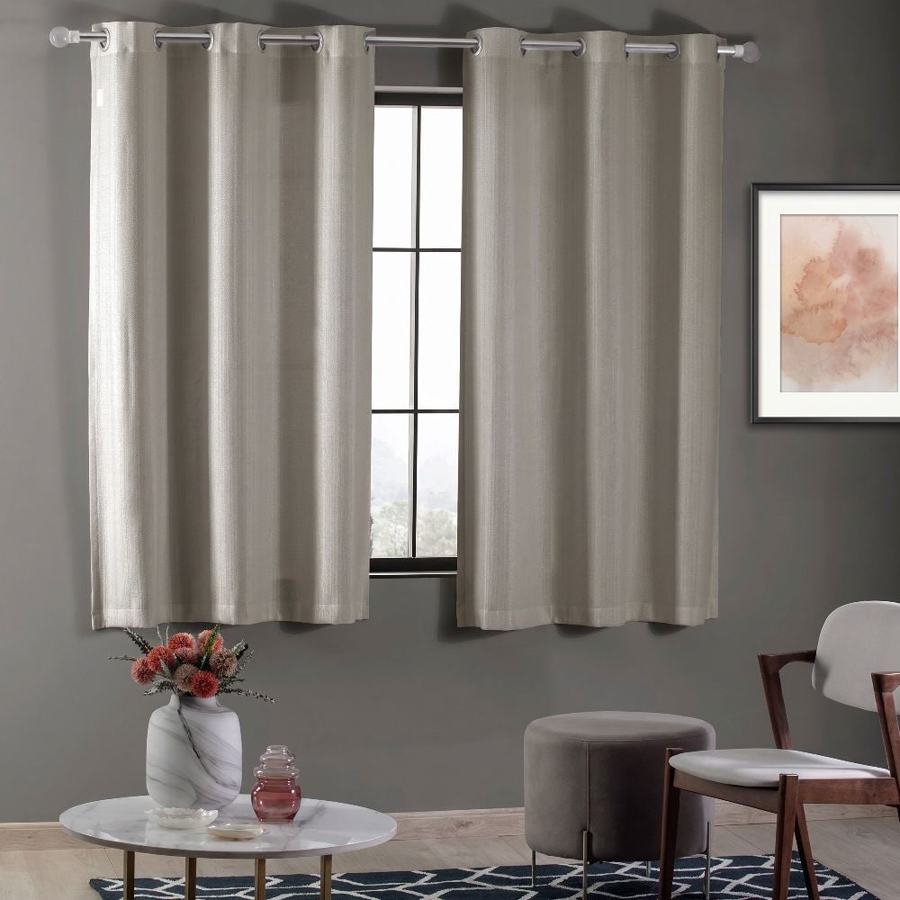 Cortina para Quarto e Sala 2,40X1,70M Rústica Veneza Havan Casa - Sisal 