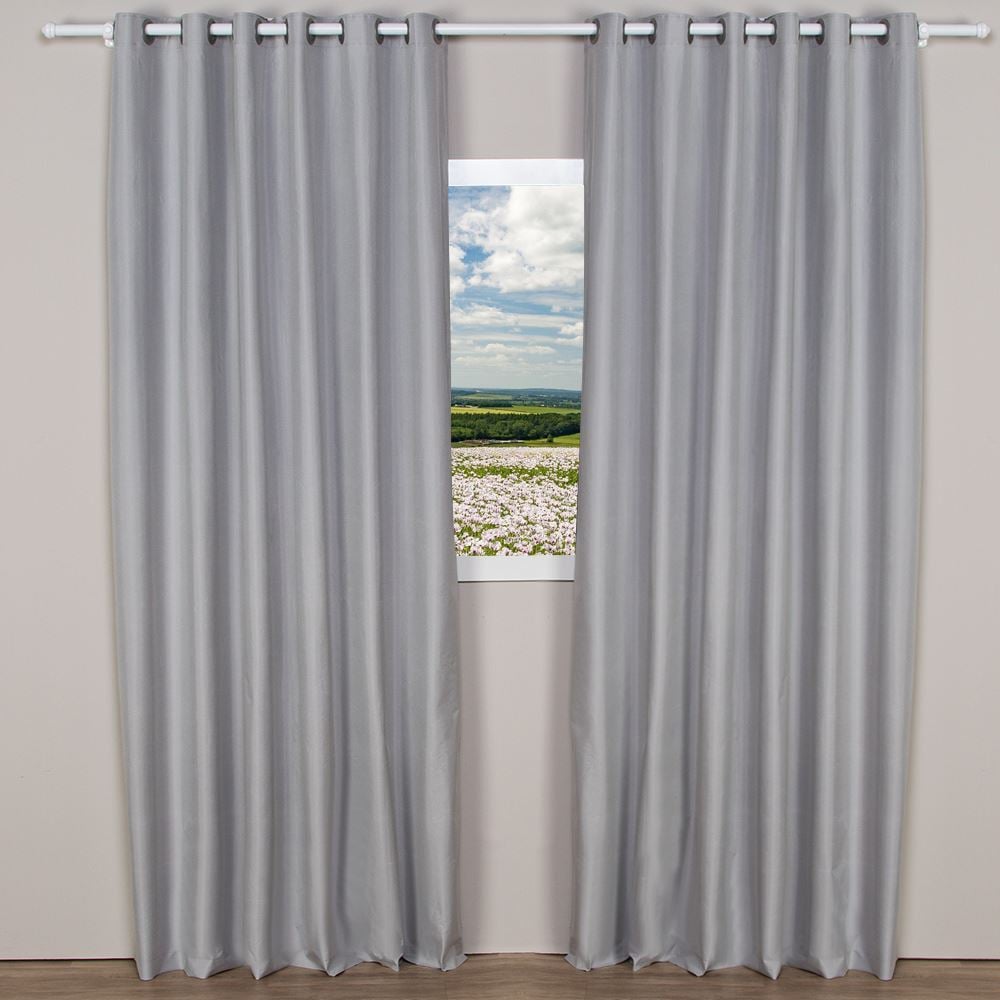 Cortina Para Sala Ou Quarto Pvc 3,60X2,50 M Unika Havan Casa - Titanio
