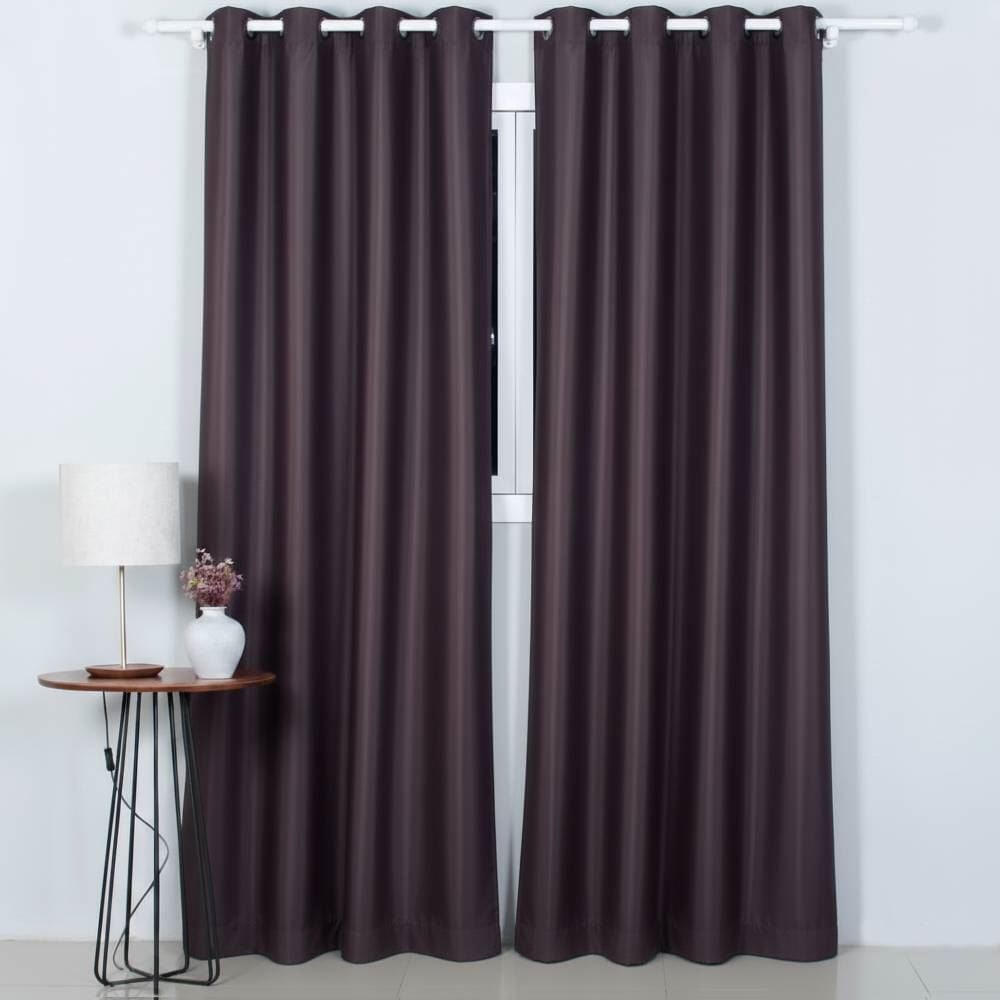 Cortina para Quarto e Sala 2,60X2,30 m Rústica Pantex Havan Casa - Cafe