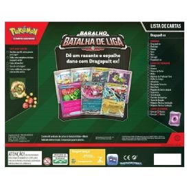  Pok&eacute;mon Deck Batalha De Liga Dragapult Copag - 35245