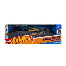 Carrinho com Controle Remoto Hot Wheels Track Ripper Preto Multikids