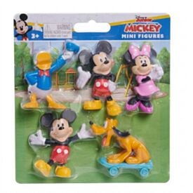 Mini Figuras Mickey Mouse Disney Junior 5 Peças Sunny Brinquedos