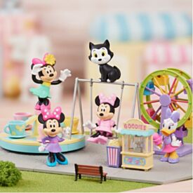 Mini Bonecos Minnie Mouse Disney Junior 5 Peças Sunny Brinquedos