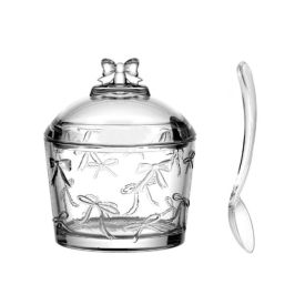Açucareiro com Colher Belle L'hermitage 230Ml - Transparente