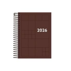 Agenda Espiral 2026 Compacta Color 176 Folhas Foroni - Sortido
