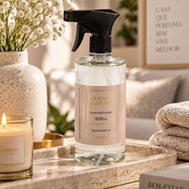Água Perfumada Buona Fortuna 500Ml Havan Casa - Black Vanilla