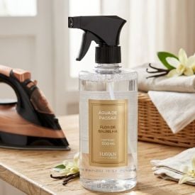 &Aacute;gua de Passar Spray 500Ml Havan Casa - Flor De Baunilha