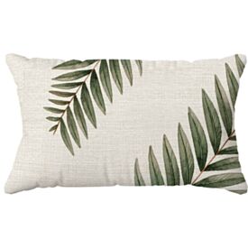 Almofada 30X48 cm Naturalle Verão Havan Casa - Folhas