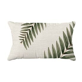 Almofada 30X48 cm Naturalle Verão Havan Casa - Folhas