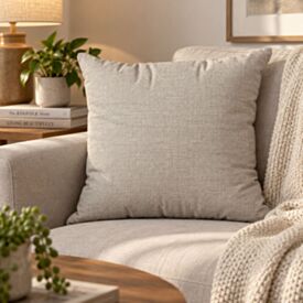 Almofada Decorativa Veludo Estampado 48X48 cm Havan Casa - Linho