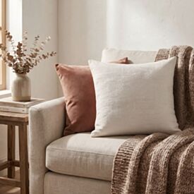 Almofada Decorativa Bouclé 43X43cm Havan Casa - Marfim