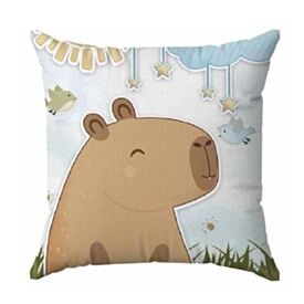 Almofada Turma do Abraço 45X45cm Havan Casa - Capivara