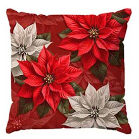 Almofada de Veludo 48X48cm Natal Havan Casa - Flores