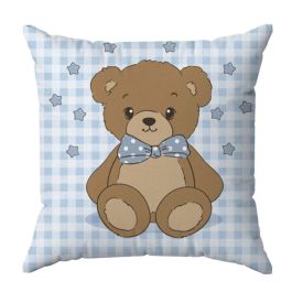 Almofada Decor Baby 38X38cm Havan Baby - URSO AZUL