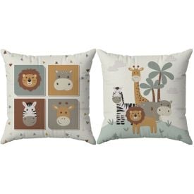 Almofada Decor Baby 38X38cm Havan Baby - SAFARI