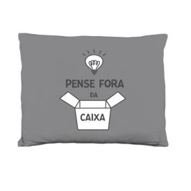 Almofada Decorativa 100% Poliéster Funny Havan Casa - Pense