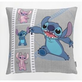 Almofada Decorativa 43X43 cm Disney Hedrons - Stitch Poses