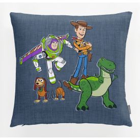 Almofada Decorativa 43X43 cm Disney Hedrons - Toy Story Turma