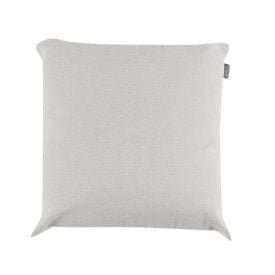 Almofada Decorativa com Zíper 45X45 cm Boucle Hedrons - Marfim