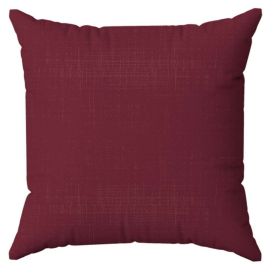 Almofada Decorativa Lisa 45X45 cm Havan Casa - Vinho