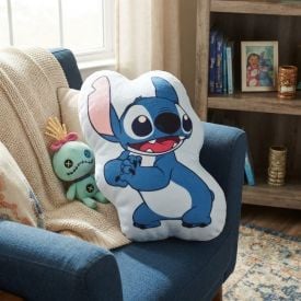 Almofada Decorativa Personagens Marvel e Disney - Disney Stitch Happy