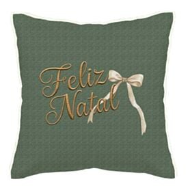 Almofada Elegance Linho Natal 48X48cm Havan Casa - Feliz Natal