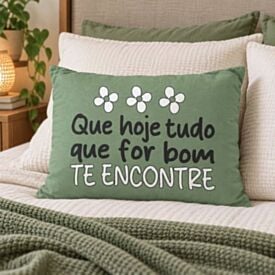 Almofada Funny 35X45cm Havan Casa - Verde Encontre