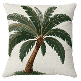 Almofada Naturalle Verão 45X45cm Havan Casa - Coqueiro