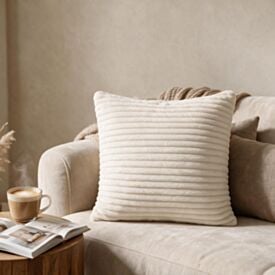 Almofada para Decoração Wave Soft 48X48cm Havan Casa - Off White 2