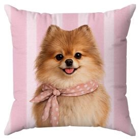 Almofada Decorativa 43X43cm Pets Havan Casa - Lulu Rosa