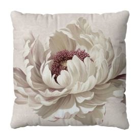 Almofada Veludo 48X48 Cm Estampada Havan Casa - Begônia